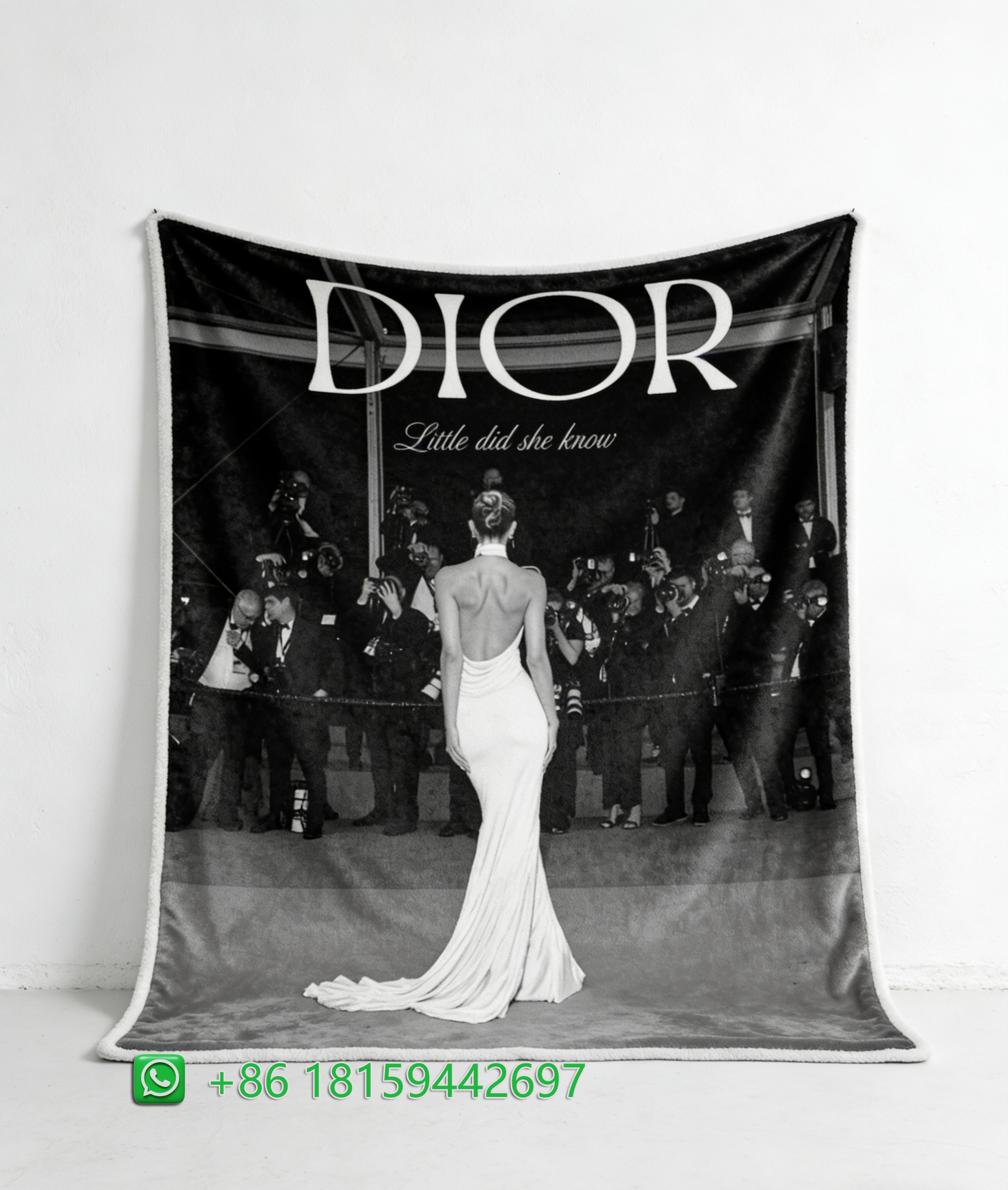 Dior Throw Blankets